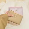 Change Bag Women's Short Coin Bag Simple Thin Zipper Buckle Multi-card Small Card Bag Change Clip