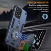 For Motorola Moto EDGE 40 50 Pro NEO G04 G14 G22 G34 G35 G53 G55 G85 G84 Phone Case, Protector Ring 360 Rotate Shockproof Cover