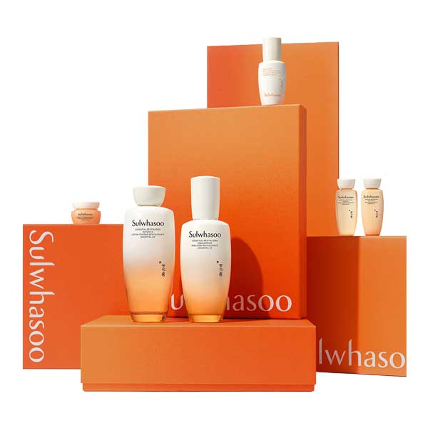 Sulwhasoo Essential Balancing Skincare Set Hydrating & Nourishing Routine Kit