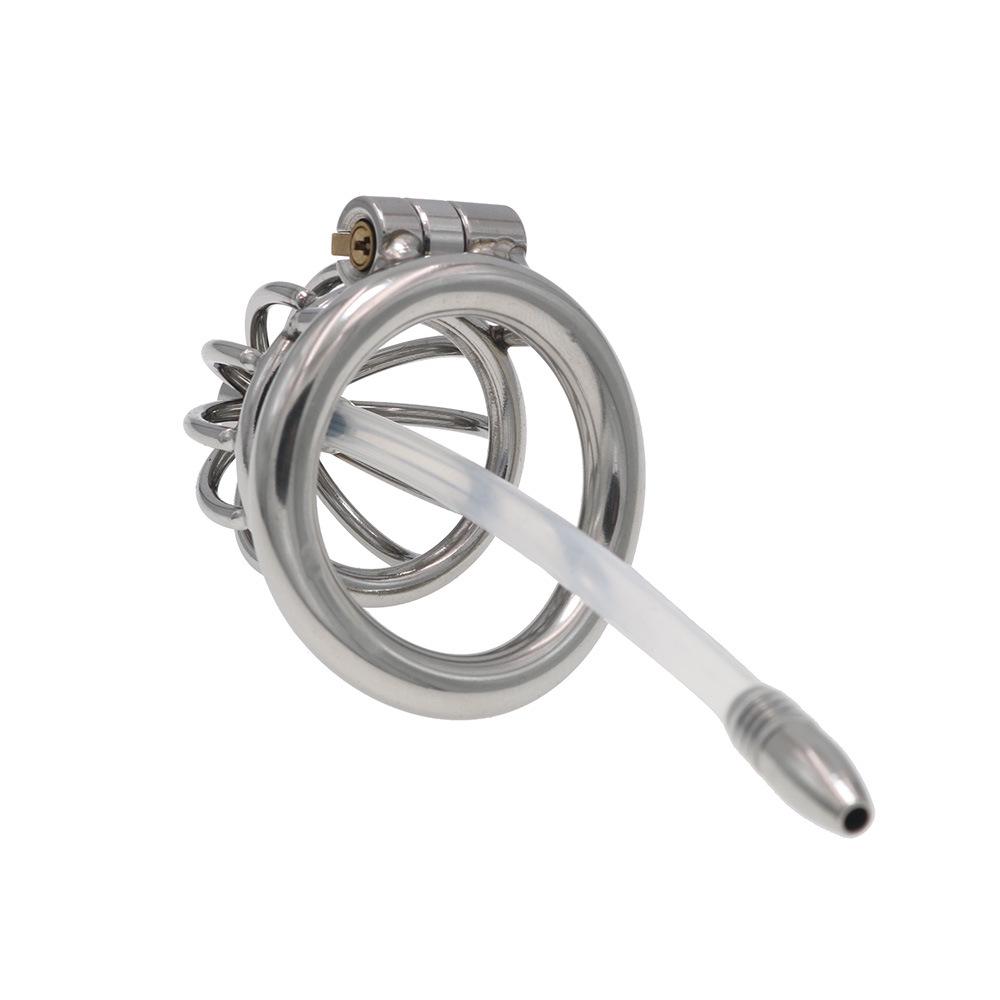 Chaqu Stainless Steel Ball-Shaped Chastity Device for Adults