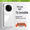 ESCASE Transparent Case for OPPO Find N5 Fold