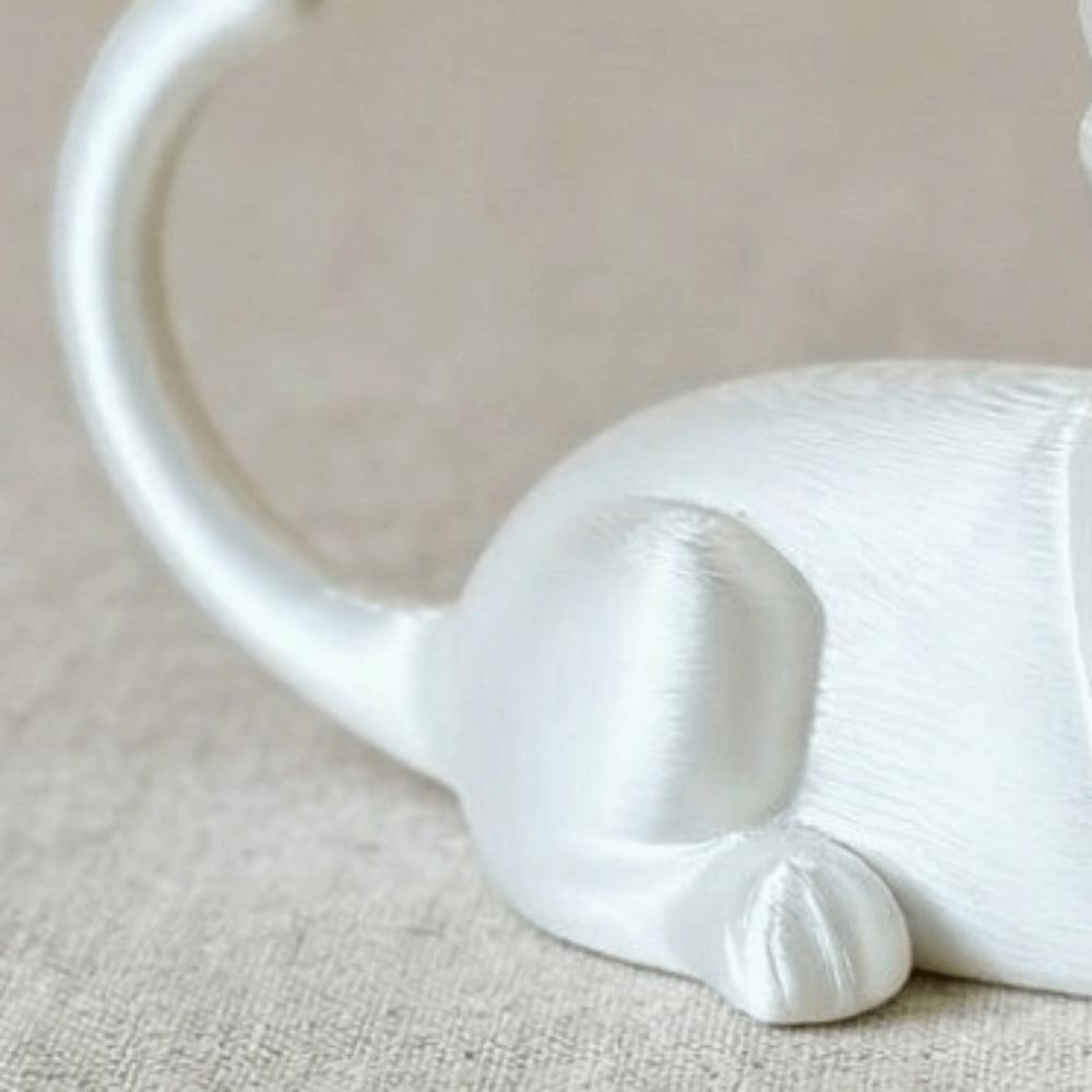 Cute Desktop Cat Decorations Creative Decorative Cat Statues Reading Cat Ornament Bedroom Decor