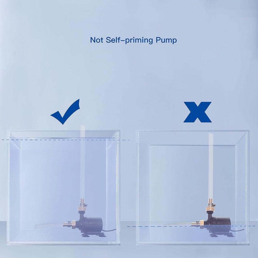 DC12V/24V Centrifugal Pump 800L/H Water Pool Pump Portable Micro Submersible Pump  Heater