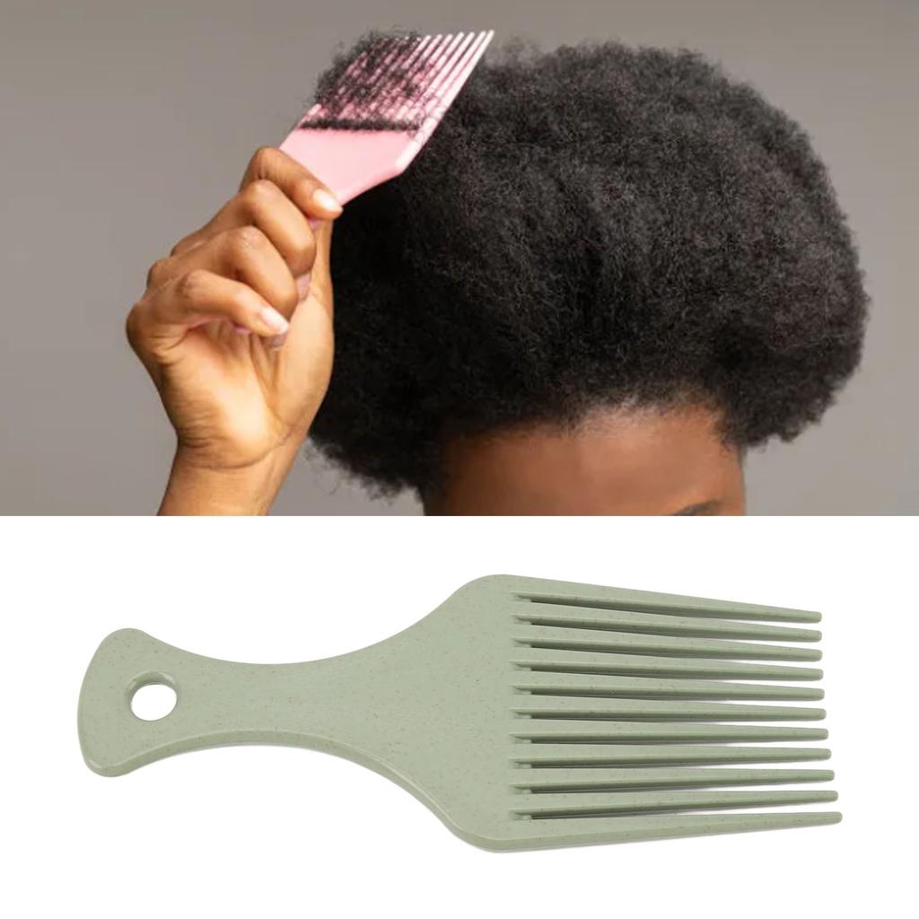 10Pcs Wide Tooth Comb Compact Portable Ergonomic Handle Hair Dyeing Styling Grooming Brush for Home Travel Salon