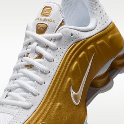 Nike Shox R4 Μεταλλικό Χρυσό Λευκό (Γ.Σ)
