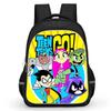 Teentitansgo Bag High Definition Printing Multifunctional Lightweight Backpack