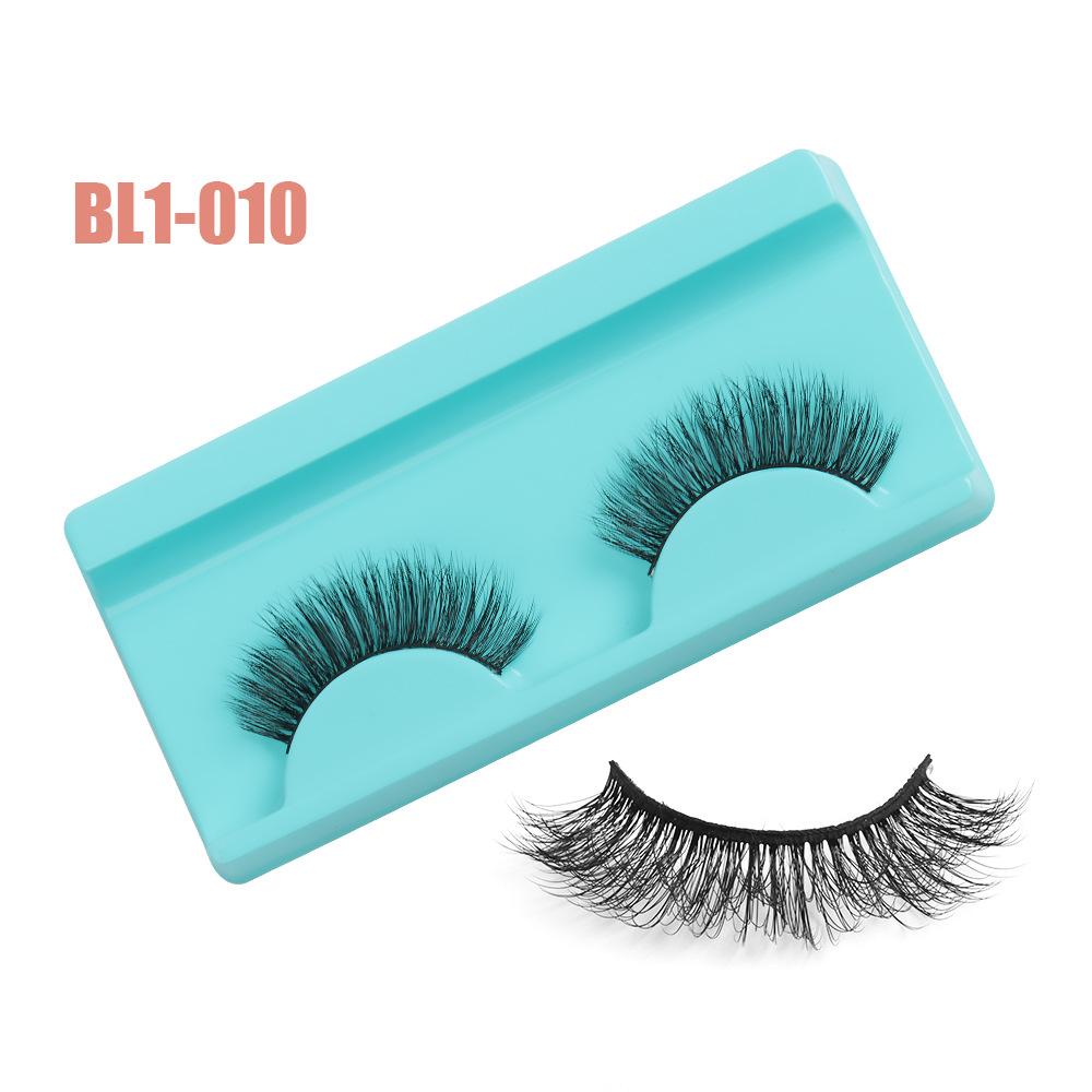 

A Pair Of False Eyelashes, Chemical Fiber Three-Dimensional Multi-Layer False Eyelashes, Natural Curled Eyelashes