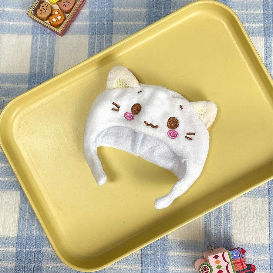 Cartoon Kleiner Weißer Bär Puppenbekleidung Zubehör Puppe Nonne Puppenkleidung Dekoration Puppendekoration Weihnachtsmannmütze Kleid