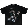 Playboi Carti The Weeknd Ropa Urbana Camiseta Boxy Camisetas Y2K Camiseta Gráfica Camisetas de Rap Camiseta de Gira primaveraverano nuevo Moda