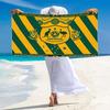 The Socceroos Australia Print Beach Towel, Large Soft Quick Dry Towel for Beach Camping Swimming