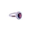 Natural Red Garnet Ring, 925 Sterling Silver Ring, Multi Stone Solitaire Ring, Handmade Women Ring, Promise Ring, Gift For Girlfriend