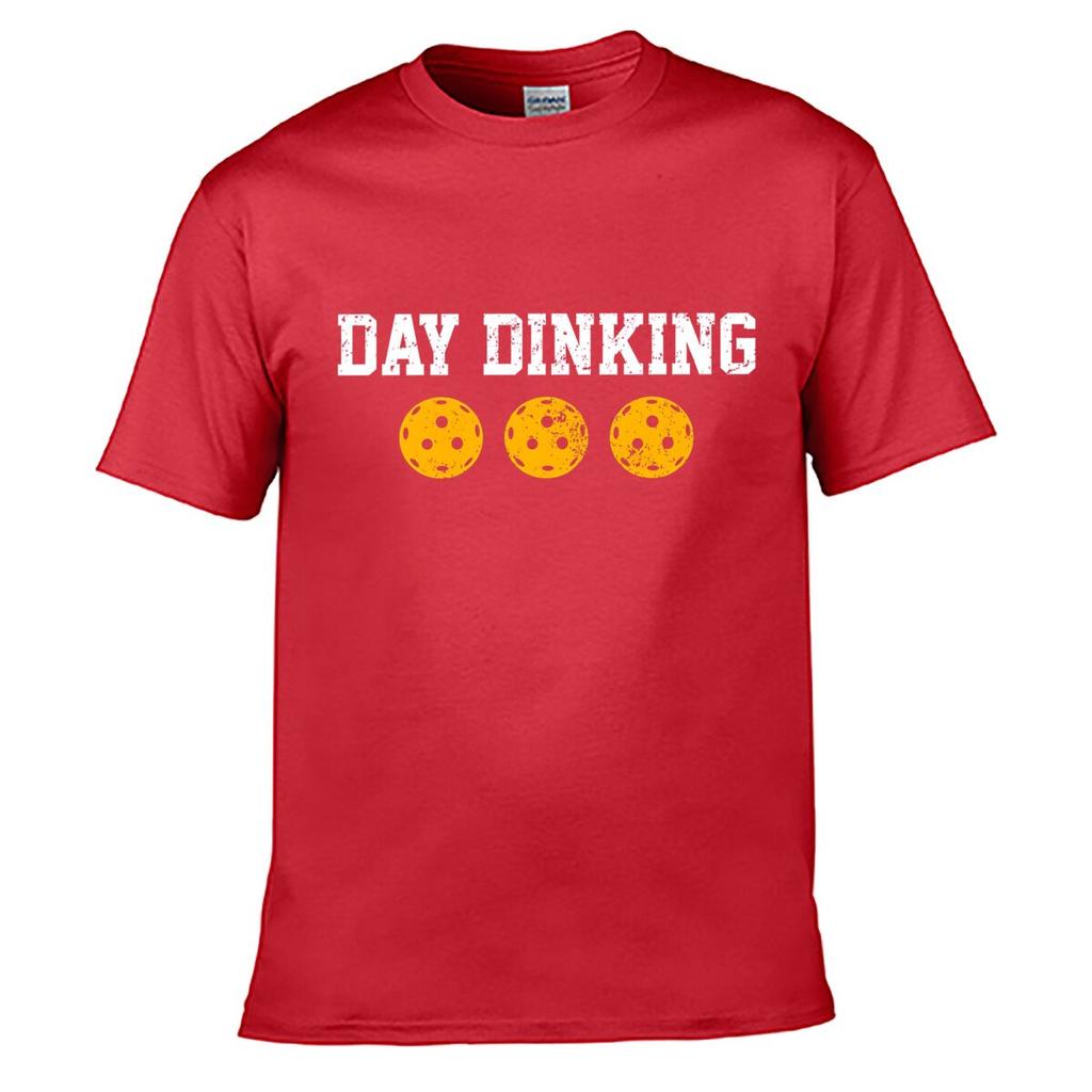 Day Dinking Pickleball Distressed Balls short-sleeved T-shirt