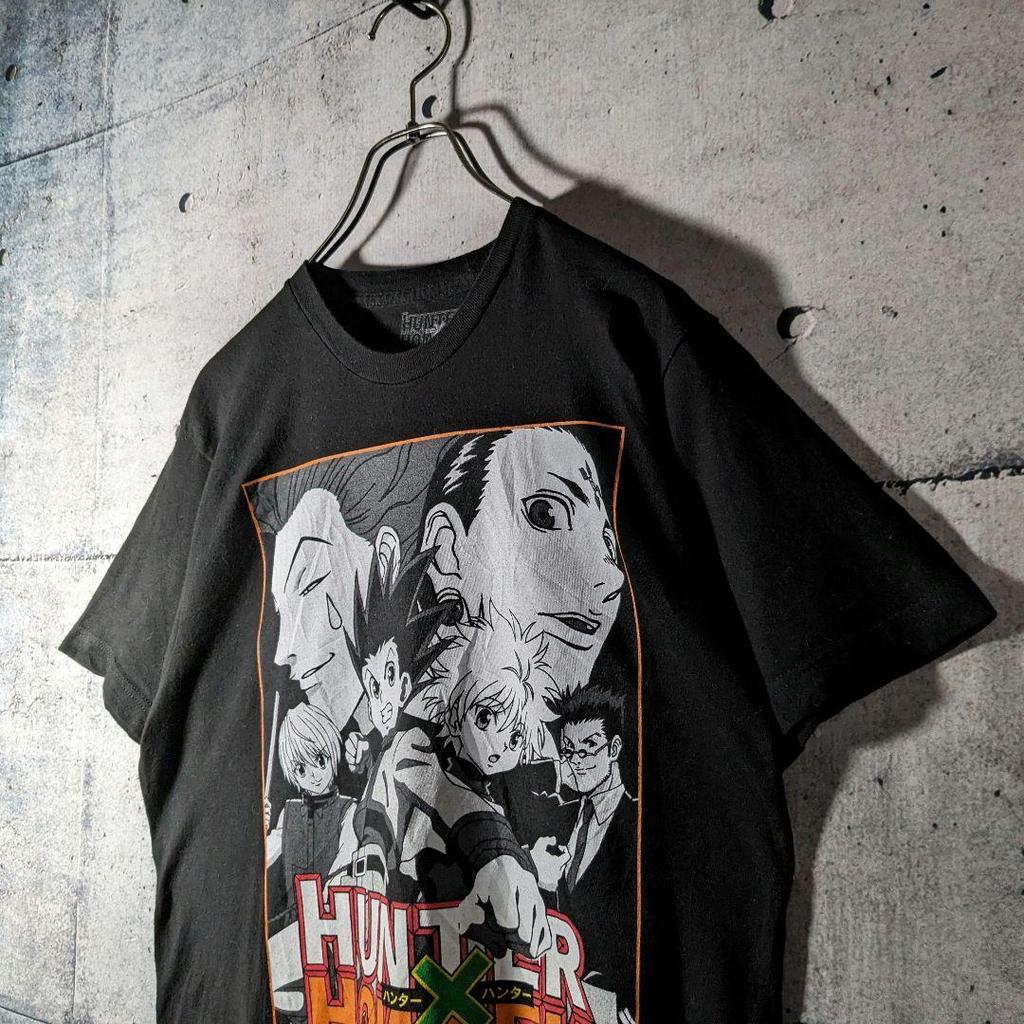 [USED] 00s HUNTER×HUNTER Early Phantom Troupe Anime T-Shirt Print Black