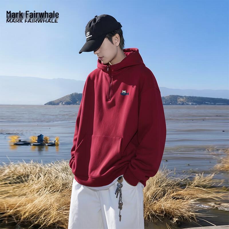 Mark Fairwhale Half-Zip Hooded Sweatshirt