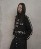 UNUSEDLAB Vintage Typography Only Zip-Up [Black]