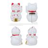 Lucky Cats Waving Arm Set,Solars Fortune Cats Statue Decoration Fengshui Ornament for Car Home,Office Restaurants Decors