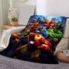 1pc Nightmare Teamup Moonlight Edition Marvel Soft Throw Blanket Flannel All Season Light Weight Living Room/Bedroom Warm Blanket. M731024