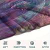 Purple Dragons  Print Flannel Blanket, High quality Comfortable for All Seasons, Home Decor, Warmth and Comfort