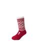 North Nuptse Bootie Socks SE TNF White M [The Face] Red/TNF