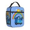 Tayo The Little Bus Insulated Lunch Bags Men Women Cute Cartoon Anime Food Container Bags Portable Thermal Cooler Lunch Boxes