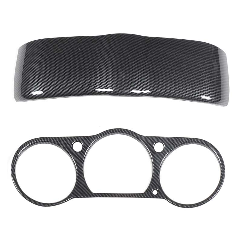 

For Nissan 350Z 2003-2006 ABS Carbon Fiber Car Dashboard Tachometer Panel Decorative Cover Sticker Car Interior Accessories