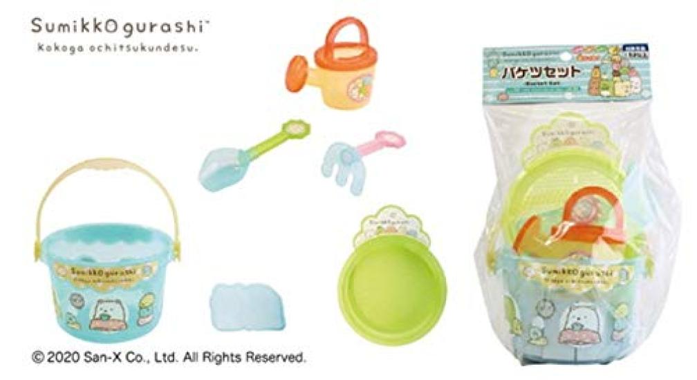 Maruka Sumikkogurashi Bucket Set, Toy Bucket, Ages 1.5 and Up, 180250