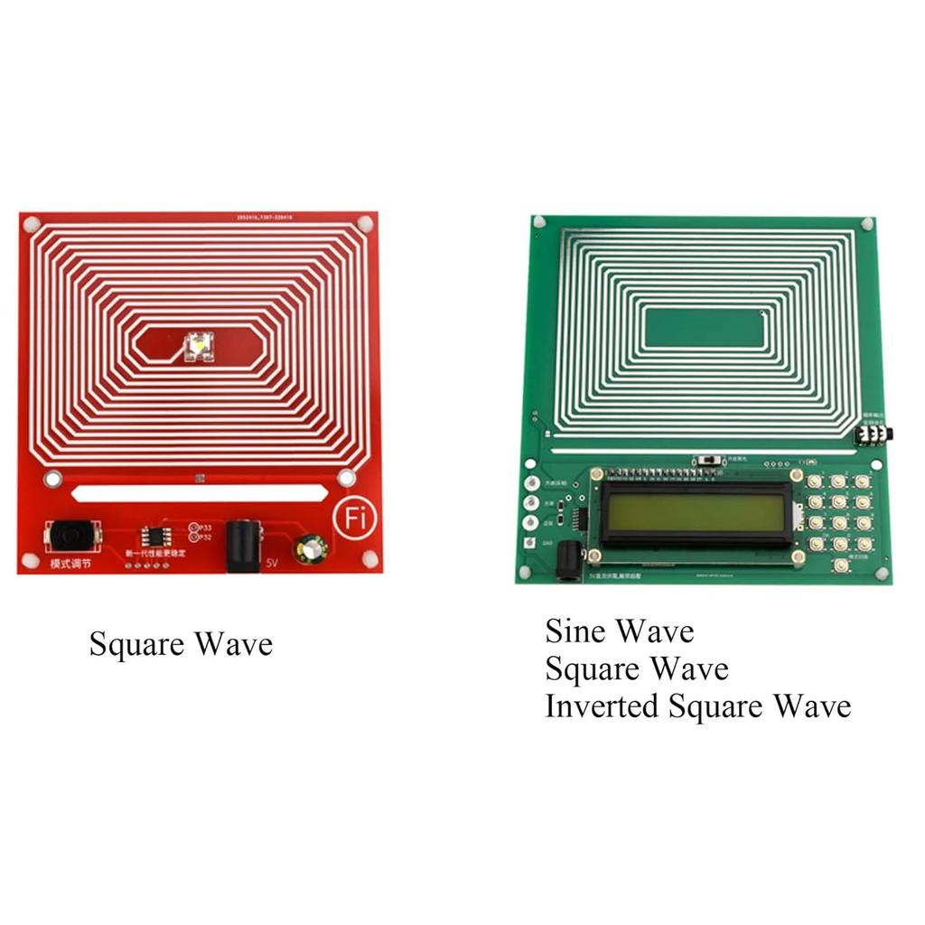7.83Hz Schumann Signal Generator, 0.1-30KHZ Ultra-Low Frequency Pulse Generator Audio Resonator Sine/Square/Inverted Square Wave