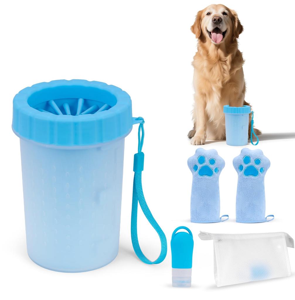 Nagasawa Includes a dog paw washing absorbent portable and waterproof A portable travel dog care set for and large perfect for wiping paws and caring