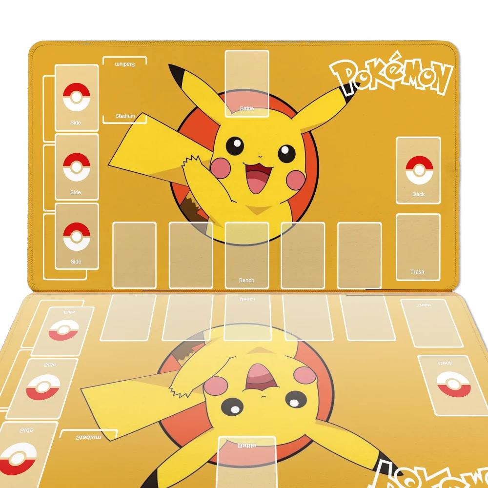 PPokemon Grande Playmat Angewomon DTCG CCG Mat Trading Card Game Mat Board Game Mat High Quality Rubber Mouse Pad Free Bag