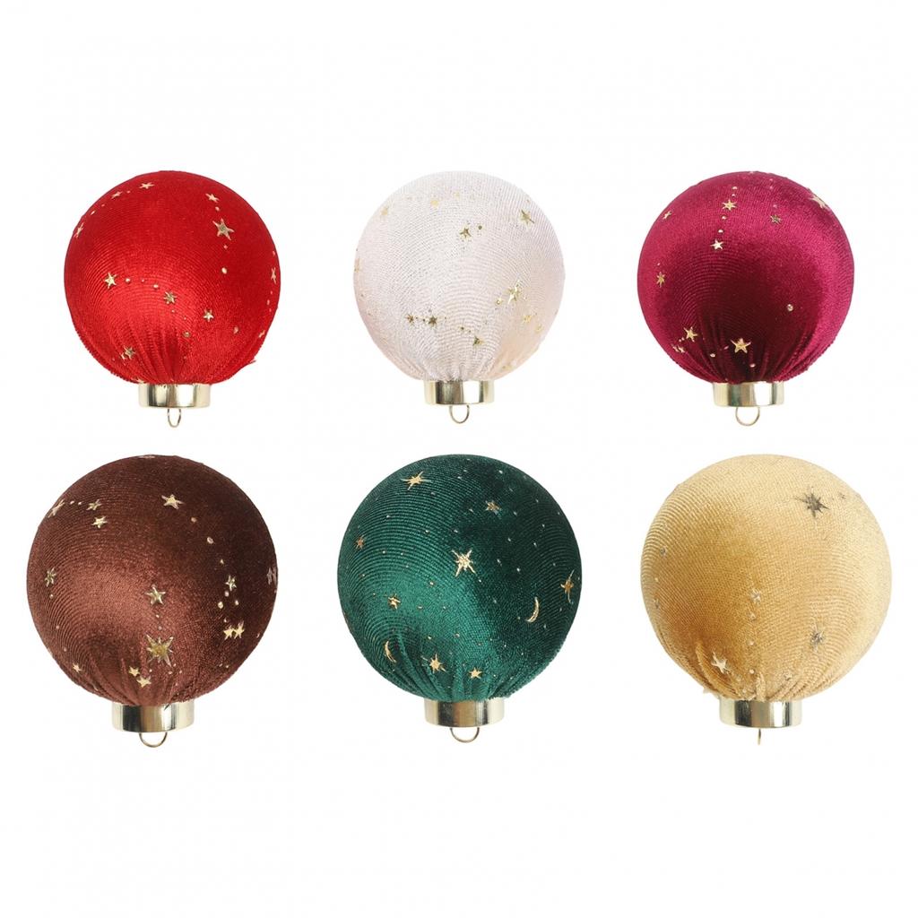 Complete Ornament Set Christmas Ornaments Velvet Decorations