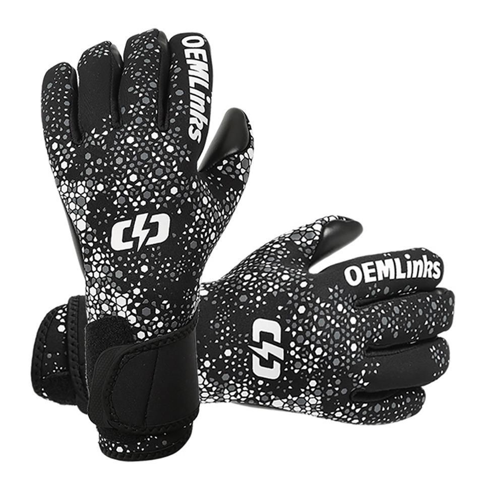 Loogdeel Professional Football Sports Goalkeeper Gloves Adult Children Goalkeeper Gloves Finger Protection Anti-slip Training