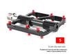 PROMEND 86T Mountain Bike Pedals - Titanium Axle, Carbon Tube, 3 Bearings, Road Cycling Pedals