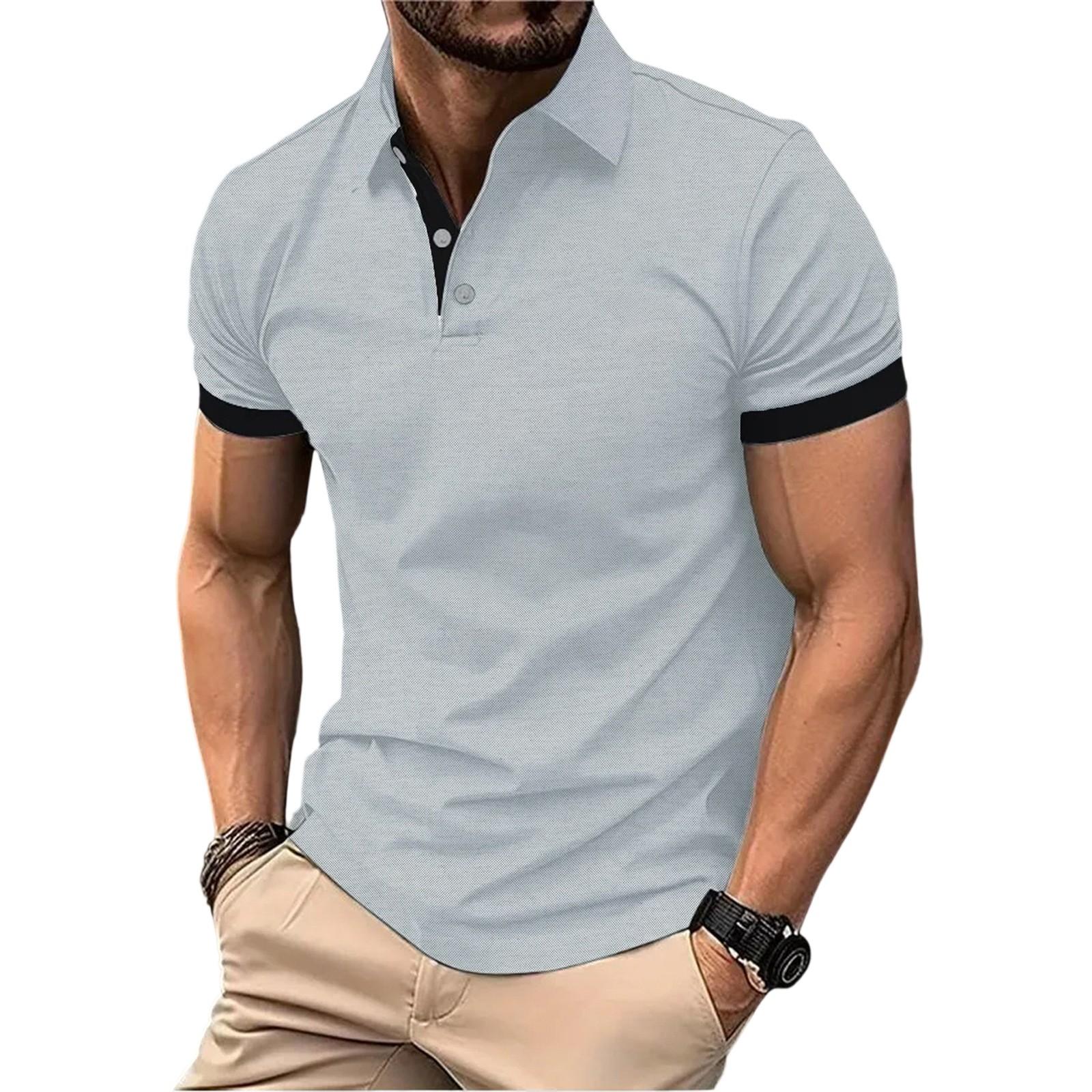 

Мужская летняя деловая футболка с дизайном из рифленой ленты, повседневная модная, большого размера, с коротким рукавом, для мужчин XL