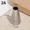 Food Grade Stainless Steel Piping Tip Large Pastry Nozzles Icing Piping Tips Cream Rose Cake Decorating Cupcak KitchenBakingTool