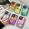 B-Battle Cats Anime Game Leather Phone Case For IPhone 16 15 14 13 12 11 Pro Max Plus Shockproof Cover
