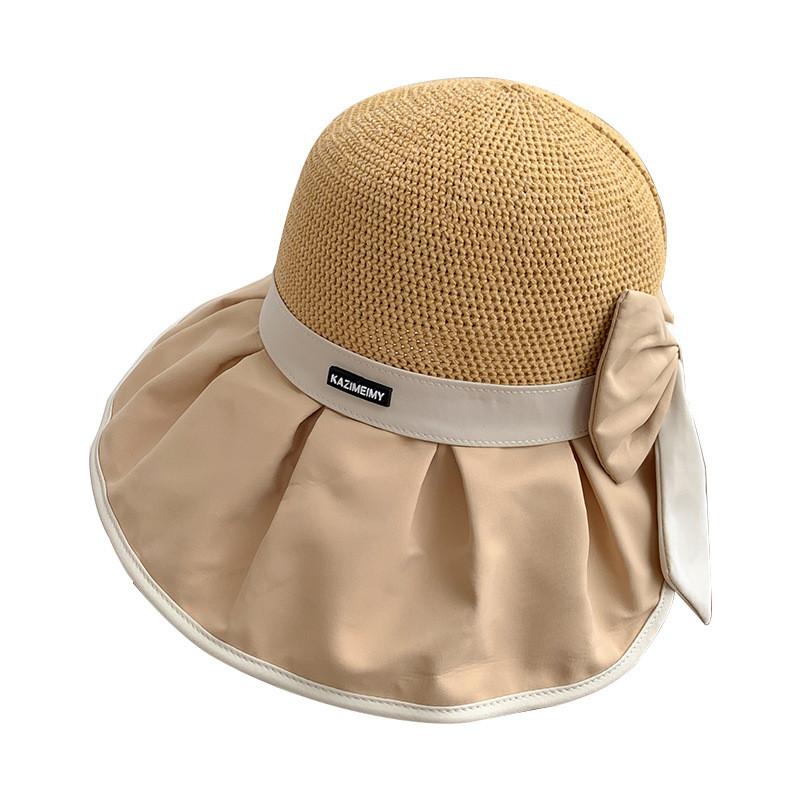 Brim Wide Versatile Fisherman Hat For Women Beach And Sun Protection