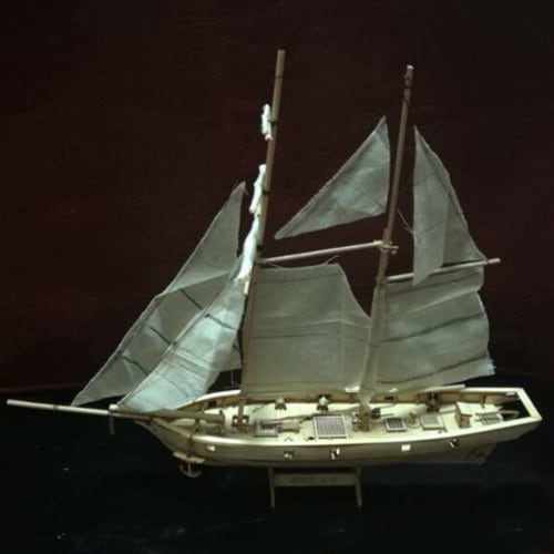 Excras Wooden Sailing Ship Model, DIY Wooden Sailing Ship Kit, Sailing Ship Model, Handmade Model Decoration