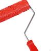 180mm Texture Rubber Paint Roller Brush Decoration Tool House Painting Accessories Home