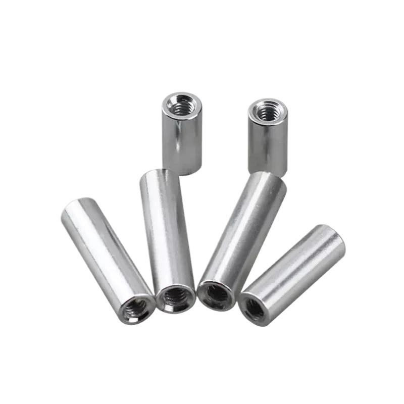 2-10pcs M5 Threaded Extend Long Nut Column Aluminum Round Standoff Spacer Stud Female  For RC Model Length 10mm to 150mm