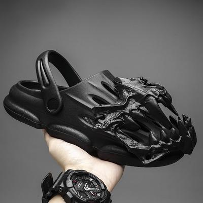 Mode für Männer Sandalen Kreative Monster Hausschuhe Leichte EVA Männer Freizeitschuhe Neuheit Outdoor Clogs Strandsandale Rutschfeste Indoor Home Slides