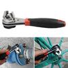 1Pcs Adjustable Wrench Hand  Ratchet Wrench Tool For 6-22mm Spanner Tool Repairing Hand Tools Accessories