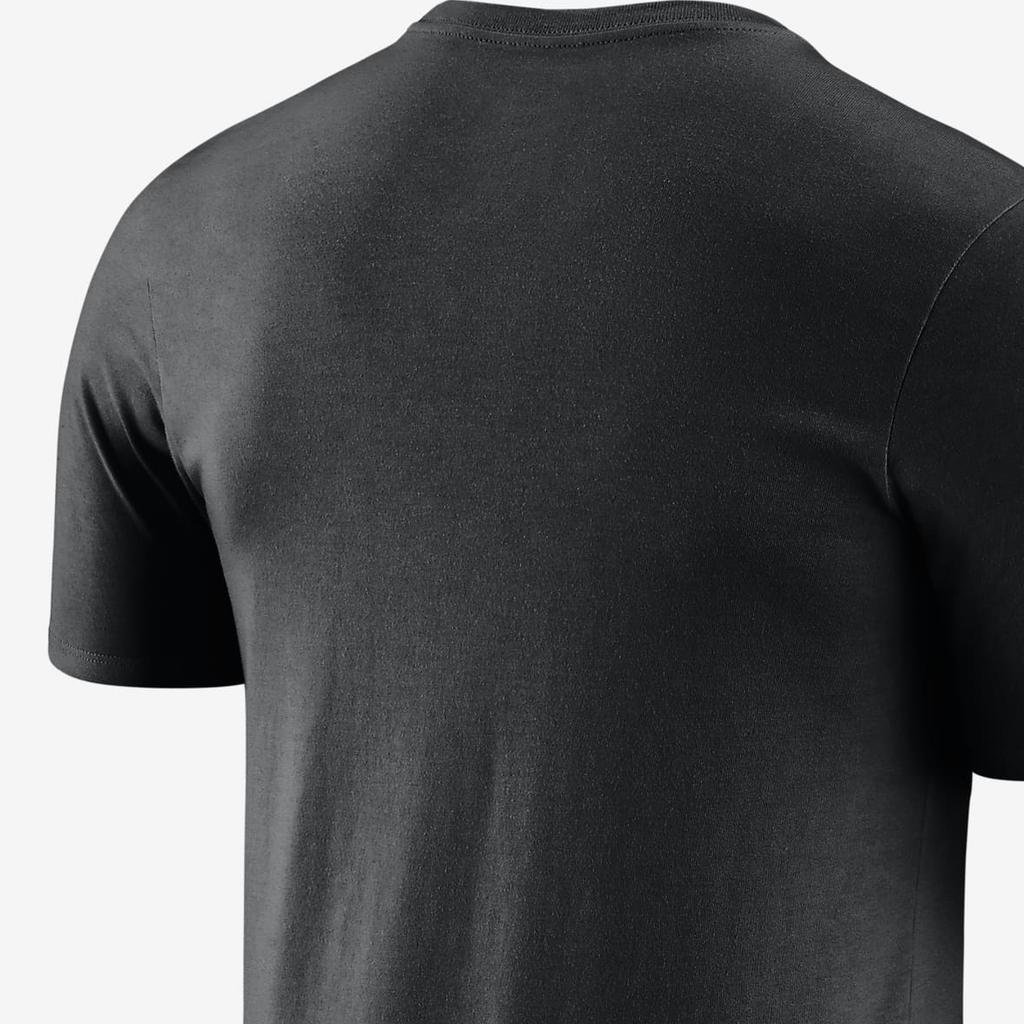 Nike Dri-FIT Moisture-Wicking Comfortable Breathable Crew Neck Printed Short Sleeve T-Shirt Men Tops Black HF0673-010