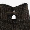Pleatsmama Glitter Black Brown New Bow Backpack