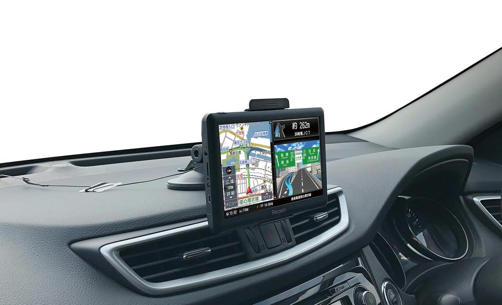 Regeo ZENRIN Portable Car Navigation Zenrin Map Safe Driving Speed Camera Traffic Enforcement Sudden Acceleration and Headlight Activation Made In
