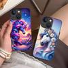 Fantasy Unicorn Mobile Phone Case for iPhone 17 16 15 14 13 12 11 X XR XS 8 7 Air Pro Max Plus Mini Colorful Silicone Cover