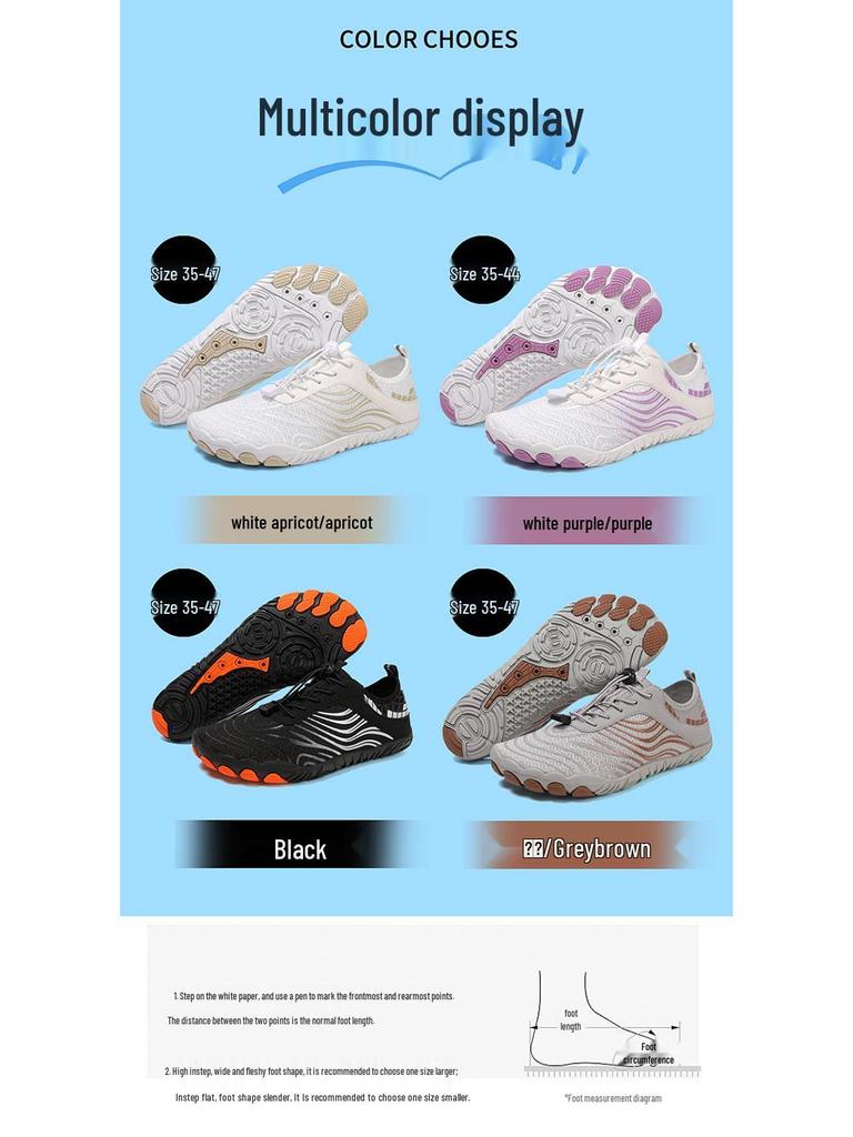 Atmungsaktive Schnelltrocknende Rutschfeste Strand- & Wasserschuhe für Outdoor-Aktivitäten