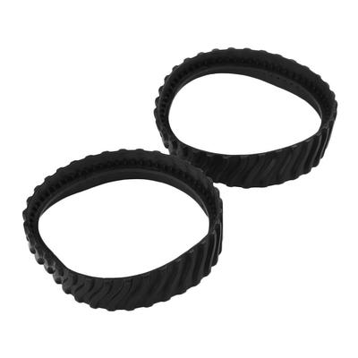 2 st Band Däck Hjul För Zodiac MX8 MX6 AX10 För Baracuda R0526100 Poolrengörare