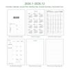 Learning Plan Planner Notebook A4 A5 Agenda Planner Portable 2026 Schedules Notebook  Office