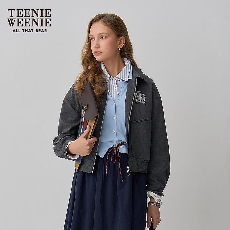 

Teenie Weenie Women s Bear Collegiate Short Jacket S (160)