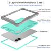 For Xiaomi Poco Pad/Redmi Pad Pro/Pad Pro 5G Case Silicone+PC Tablet Protective Cover with Kickstand